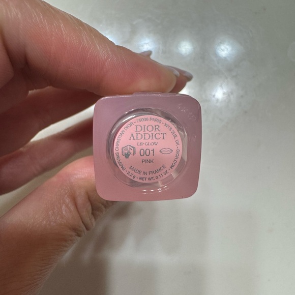 NWOT Dior Addict Lip Glow in 001 Pink (Cool Undertone) - Picture 3 of 4